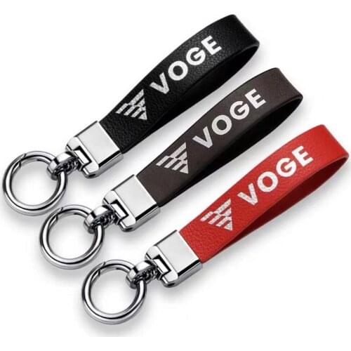 Keyring Keychain For Voge 500DS 300AC 500R 300R 650DS 500AC Motorcycle Embroidery Badge Keyring Keychain