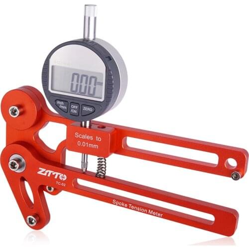 Spoke Tension Electronic Precision Meter Checker Bicycle Correction Table Adjustment Tool Flip Flop Rim for Bike Cycling