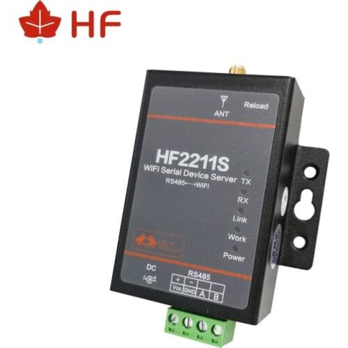HF HIGH FLYING HF2211S Modbus Serial RS485 to WiFi Device Support STA/AP/STA+AP Mode TCP IP Telnet Modbus Serial Server DTU