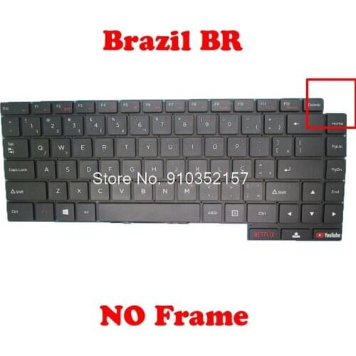 Laptop BR Layout Keyboard For Positivo Motion I341TB Motion C41TD Motion Q432B Brazil BR NO Frame