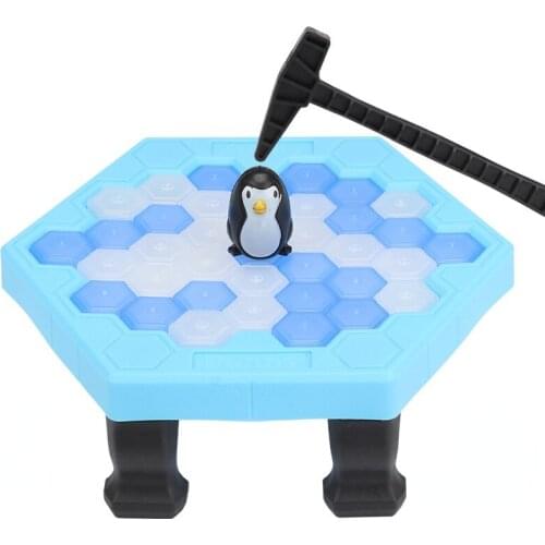 2020 HOT MINI Ice Breaking Save The Penguin Family Game Penguin Trap Activate Funny Table Game Interactive Entertainment Toy