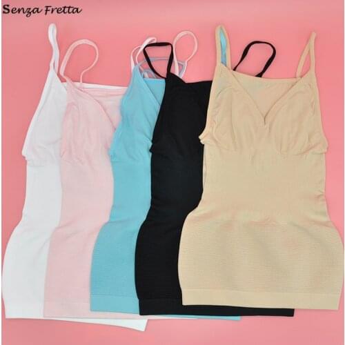 Women Cami Tank Top Body Shaper Removable Shaper Corrective Underwear Slimming Vest Corset Slim Shapewear Tank Tops Female