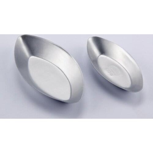 Mini Aluminium Alloy Boat Shape Cake Molds Egg Tart Mold Jelly Pudding DIY Bakeware Baking Tool LX7433