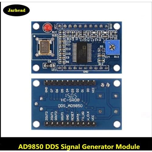 AD9850 DDS Signal Generator Module 0-40MHz 2 Sine Wave and 2 Square Low-pass Filter Crystal Oscillator Test Equipment Board