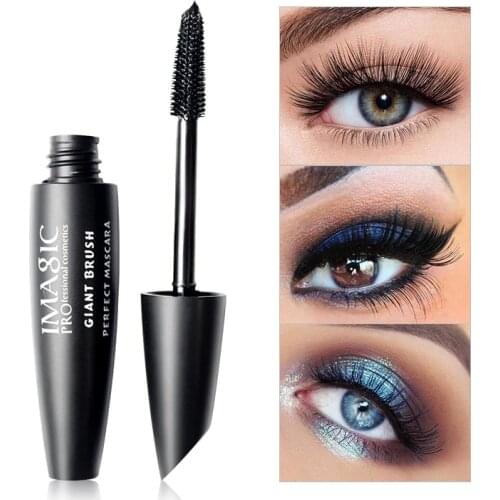 New Curling Waterproof Mascara Black Concentrated Eyelash Cosmetics Extended Curling Eyelashes Thick and Quick Dry MakeUp