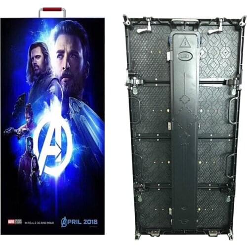 P4.81mm 500*500mm/500*1000mm IP65 RGB led screen full color outdoor SMD rental LED-Display-Cabinet panel waterproof lightall