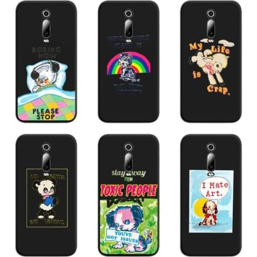 Gifts Sheep Art Dog My Life is Crap Phone Case For Redmi 9A 9 8A 7 6 6A Note 10 9 8 8T Pro Max K20 K30 Pro