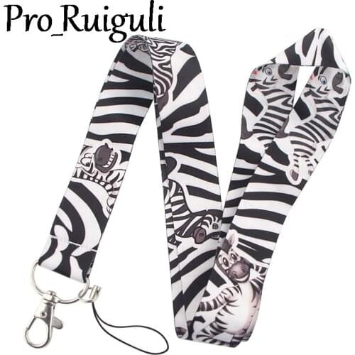 Ladybug Zebra Lanyard for Keys Phone Cool Neck Strap Lanyard for Camera Whistle ID Badge Cute webbings ribbons Gifts