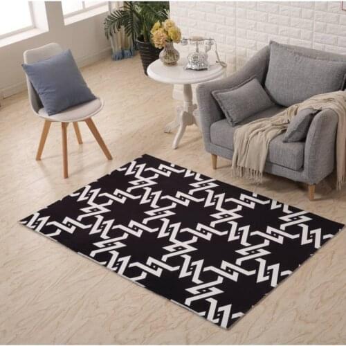 SR 3D Kaleidoscope pattern Anti-Skid Carpets For Kids Livingroom Area 3D Rug Dining Room Bathroom Carpet Home Bedroom Floor Mat