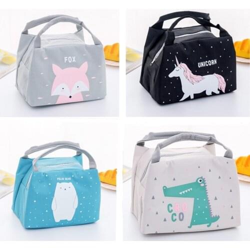 New Baby Food Milk Bottle Storage Insulation Bags Waterproof Oxford Flamingo Bag Lunch Bag Infant Kids Food Warmer Thermal Bag