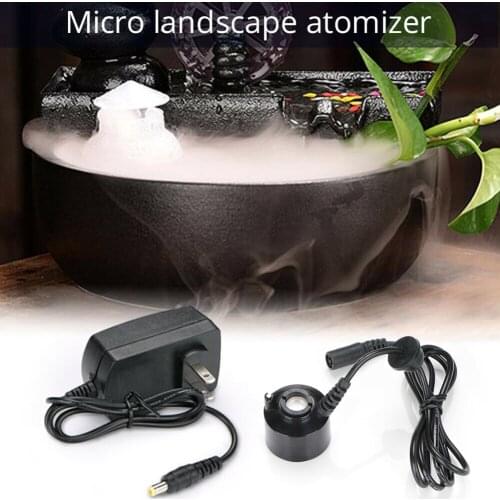 Mist Maker Fogger Water Fountain Pond Air Humidifier Purifier Indoor Outdoor Garden JW