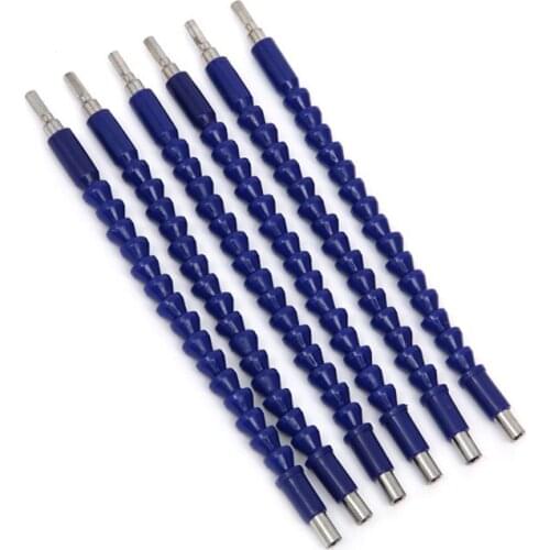 1pcs Electric Drill Screwdriver Bit Multifunctional Universal Snake Flexible Hose Cardan Shaft Connection Soft Extension Rod