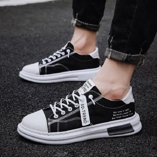 2020 summer and autumn explosion mens shoes student casual shoes mens board shoes trend canvas shoes sports shoes men