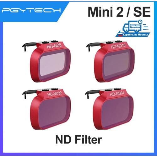 PGYTECH Mavic Mini ND Filter Variable Drone Accessories with Professional Protection Light Waterproof ND8 ND16 ND32 ND64