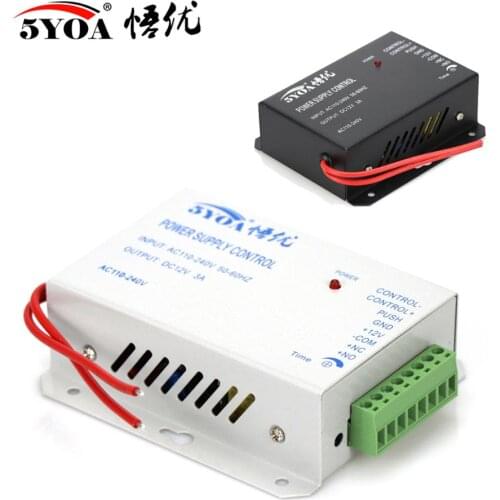 Door Access Control system Switch Power Supply 3A/AC 110~240V DC 12V New for RFID Fingerprint Access Control Device Machine