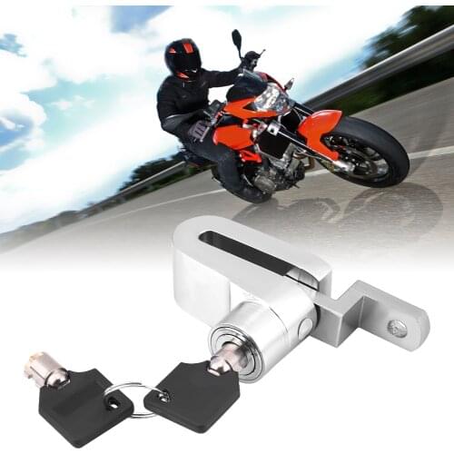 New Motorcycle Scooter Disc Brake Wheel Lock Security Anti-Theft Device Disc Brake Wheel Locks With Mount Bracket Dropshipping