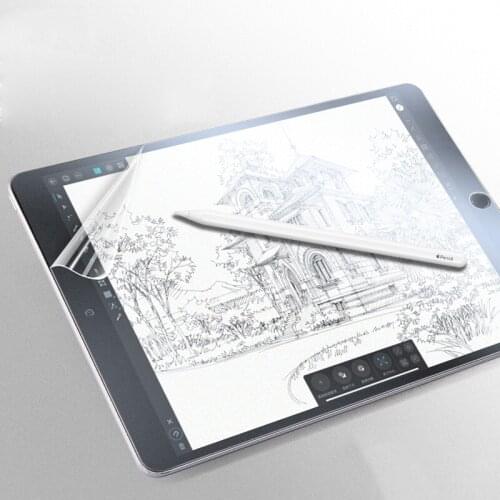 For iPad 10.2 2020 2019 7th 8th Like Writing Paper Paperlike Screen Protector For Apple iPad 9.7 2018 2017 4 3 2 Paper Like Film
