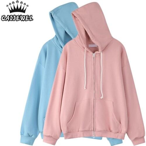CAIJEWEL Womens Autumn Hoodies