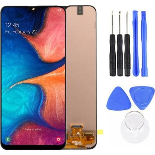 For Samsung Galaxy A20 A205 SM-A205F LCD Display Touch Screen Digitizer Replacement for Samsung A20 A205 A205F display screen