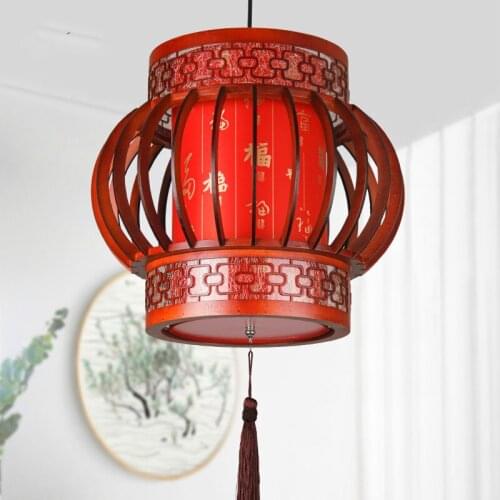Chinese Style Red Lantern in Palace Lamp Balcony Lobby Corridor New House Home Wedding Housewarming Festive Lantern