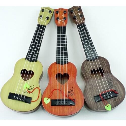 Beginner Classical Ukulele Guitar Educational Musical Instrument Toy for Kids Early Education &T8