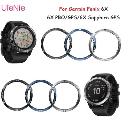 For Garmin Fenix 6X Bezel Ring Frame For Garmin Fenix 6X PRO/GPS/6X Sapphire GPS Dial Case Cover Protector Ring Anti Scratch