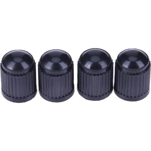 100pcs Car Truck Bike Tire Wheel Air Valve Stem Caps Dust Covers For cars, motorcycles, bicycles, electric cars(Black)