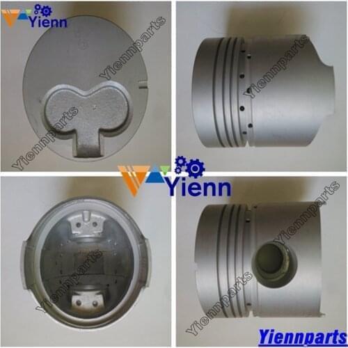 3AA1 Piston Kit With Ring Set For Isuzu Mini Excavators Diesel Engine Repair Parts