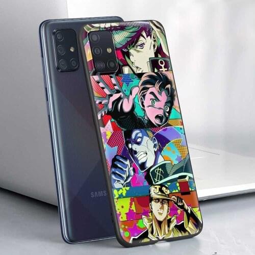 JoJo Bizarre Aventure For Samsung Galaxy A50 A70 A30 A40 A10 A20E A20S A10S 10E A60 A70S A80 A90 5G Cell Phone Soft Case Capa