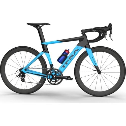 Complete Bicycle T800 Carbon CyclingTFSA Road Bike 700C Wheel Road Cycling Frame Shift System bike Carbon Fork Chameleon Painted