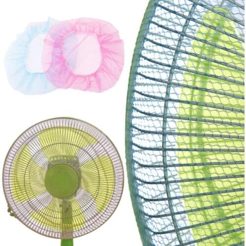 Fan Cover Safety Protector Dust Cover Mesh Net Shielding Cover Pink/Blue Electric Fan Guard For Household