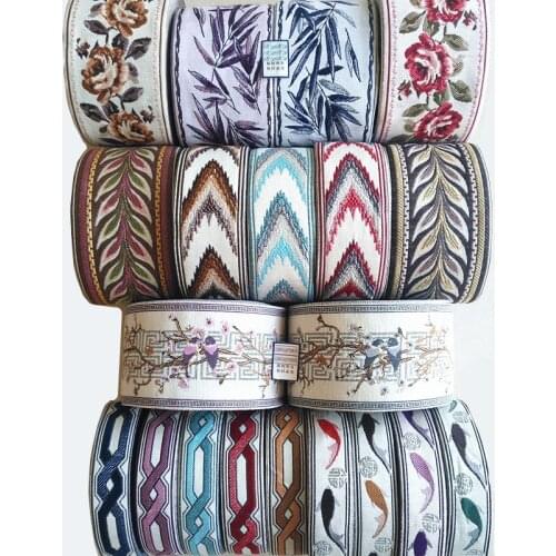 1M High Quality Vintage, Wide Laced Accessories, Ribbon, DIY Curtain, Garment Accessories, Chinese Wind Lace Fabric HB158