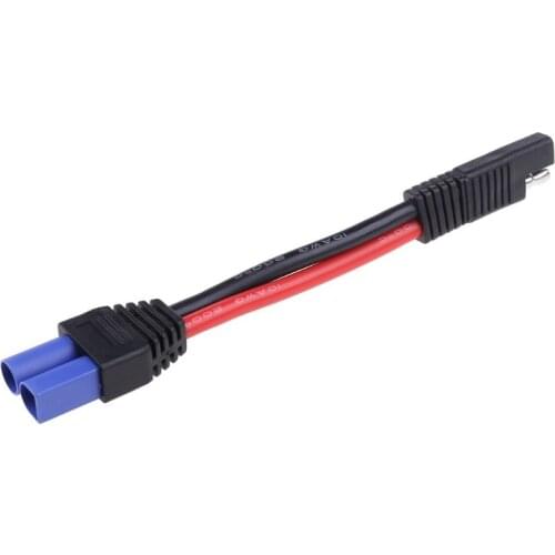 1pc 10 AWG SAE To EC5 Male Plug Connector To SAE Power Automotive Adapter Cable Wire SAE To EC5 Female Plug Connector