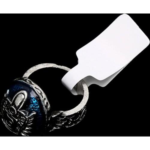 50pcs/100pcs DIY Paper Label Tags White Home Market Supplies Multi Use Price Tags 60mm*12mm New