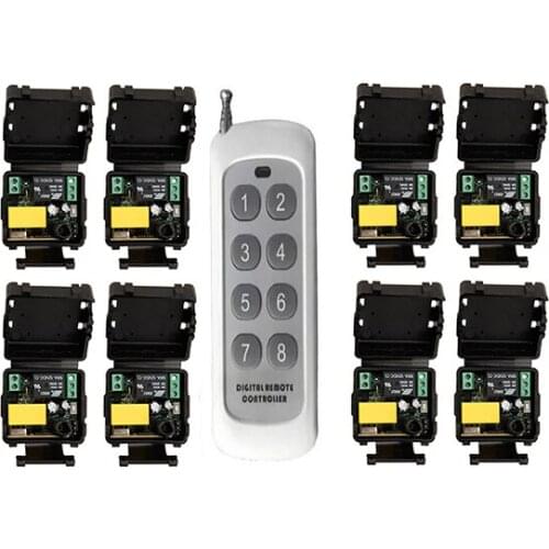 500M Long Range AC220V 1CH RF Wireless Remote Control Relay Switch Security System tubular motor garage door shutters/ lamp