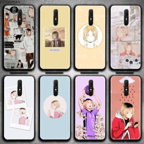 Anime Kenma Kozume Of Haikyuu Phone Case For Oppo A5 A9 2020 Reno2 z Renoace 3pro A73S A71 F11