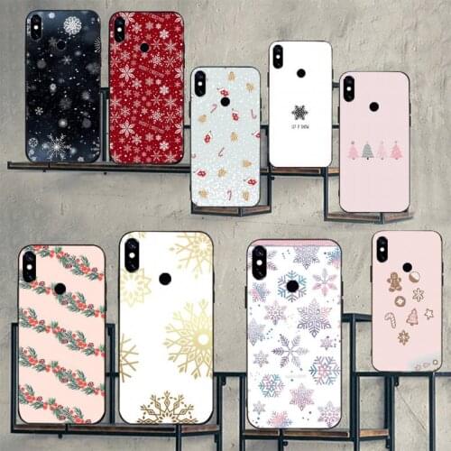 New year Merry christmas Luxury Phone Case For Xiaomi Redmi 7 9t a3Pro 9se k20 mi8 max3 lite 9 note 8 9s 10 pro