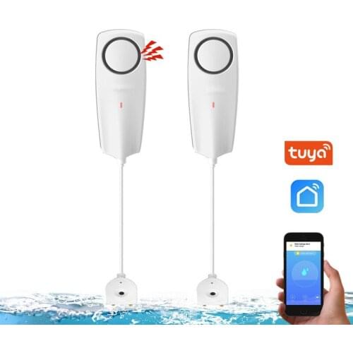 Tuya Tuya smart home mobile phone APP water leak detector water sensor WiFi water leak alarm