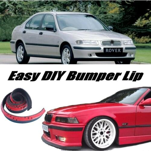 NOVOVISU Bumper Lip Deflector Lips For Rover 400 / 45 Front Spoiler Skirt For Car Tuning View / Body Kit / Strip
