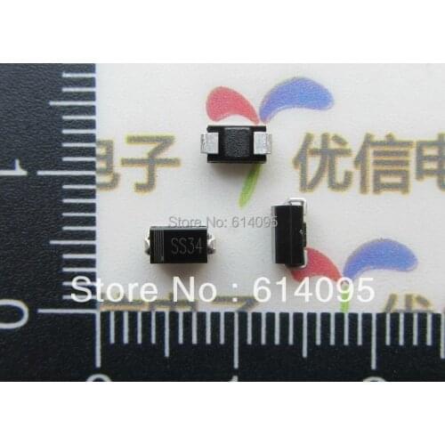 Diode schottky SS34 SMD 1N5822 A type 3A/40V