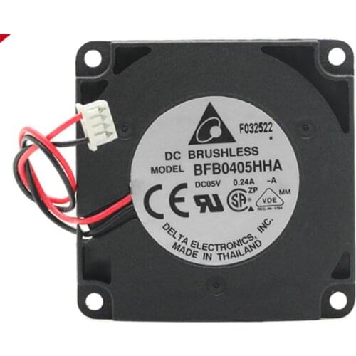 Bfb0405hha 4010 5V 0.24a 4cm two wire double ball centrifugal fan