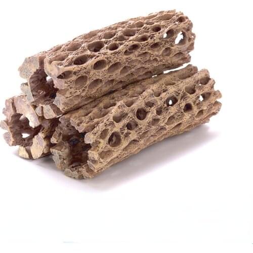 Resin Cholla Wood Aquarium Fish Tank Landscaping Resin Shrimp Nest Tank Dodging House Spawning Hole Fish Roots resin craftwork