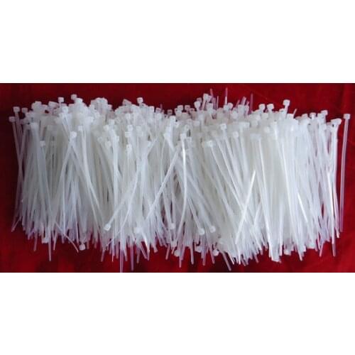 2016 new 100pcs 4" 2x100mm Network Nylon Plastic Cable Wire Zip Tie Cord Strap