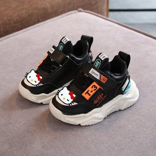 Sanrio hello kitty children sports shoes girl boy 2021 spring new boys old shoes children casual shoes baby toddler shoes