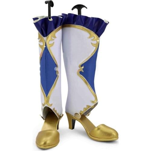 Lovelive Nozomi Tojo Birthstone Risveglio Cosplay Shoes Boots Professional Handmade ! Perfect Custom for You