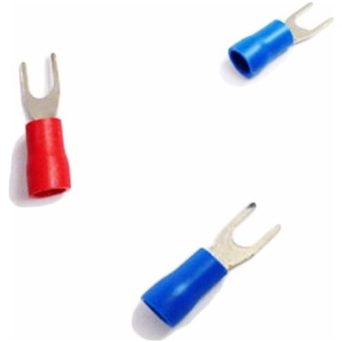 20pcs car radio plug Y plug U shape plug audio fork connector plug adaptor