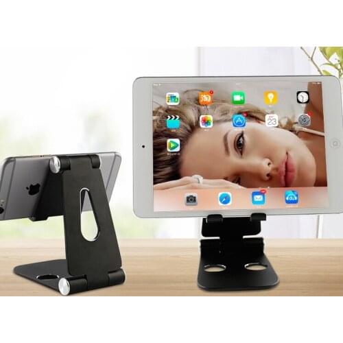 Foldable Aluminium Alloy Desk Table Tablet Mobile Phone Stands Holders For Huawei Mate 10 Lite,Nova 2i,Honor 9i/7X,Maimang 6