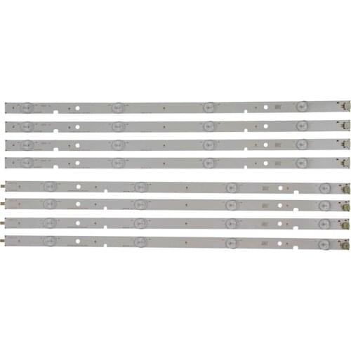 LED Backlight Lamp strip 8 lamp for Toshiba 47"TV 47L6353DB 47L6453DB SVT470A53_REV05_R SVT470A53_REV05_L LC480DUJ-SGE1