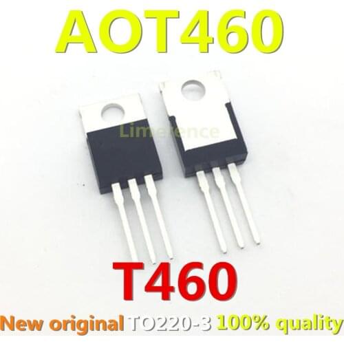 100% nuevo 50 unids/lote original MOSFET T460 AOT460 85A 60V TO-220 Transistor