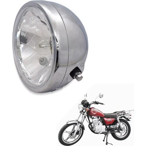 Universal Motorcycle Headlight Lamp Lighting For Suzuki Harley Honda LF ZF HY GN 125 125cc Cafe Racer Headlamps